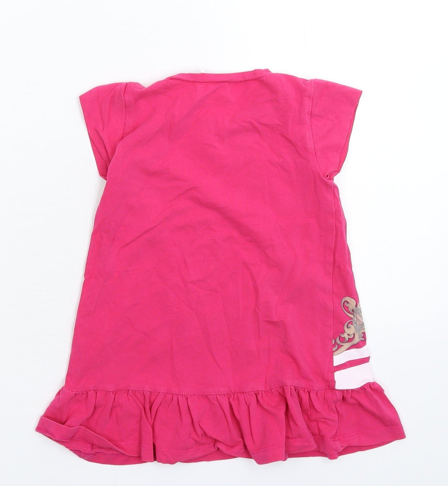Liu Jo Girls Pink   T-Shirt Dress  Size 3 Years