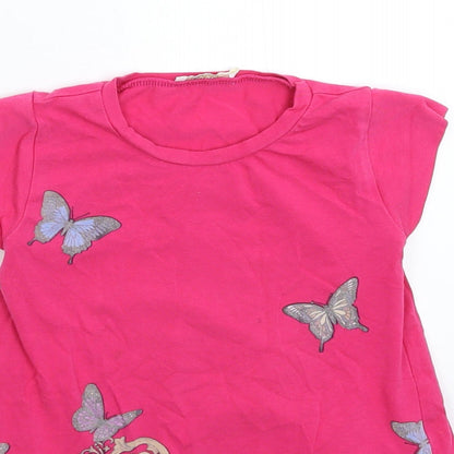 Liu Jo Girls Pink   T-Shirt Dress  Size 3 Years