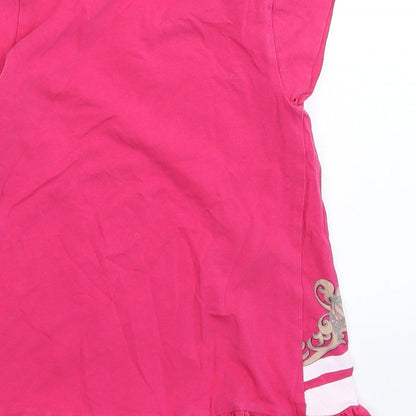 Liu Jo Girls Pink   T-Shirt Dress  Size 3 Years