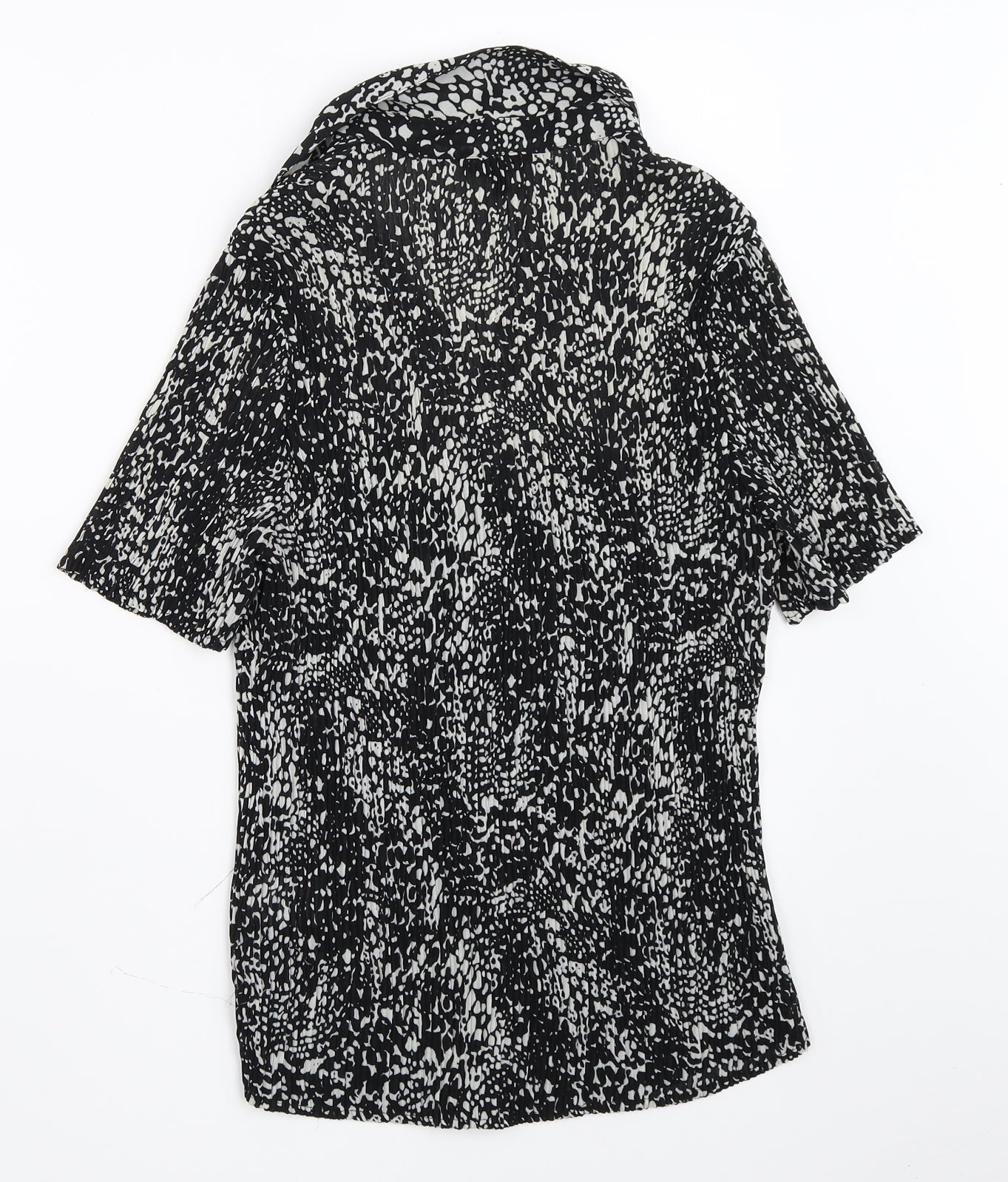 Papaya Womens Black   Basic Button-Up Size 12