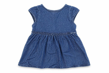 NEXT Girls Blue  Denim Fit & Flare  Size 3-6 Months