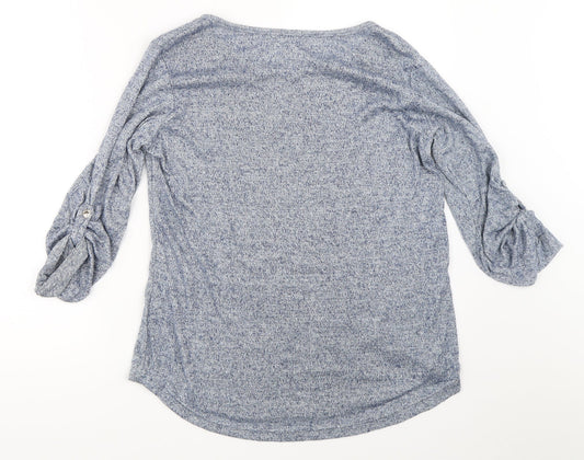 Womens UK Size M Stella Blue Pullover Jumper