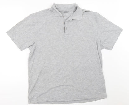 Uneek Mens Grey    Polo Size XL