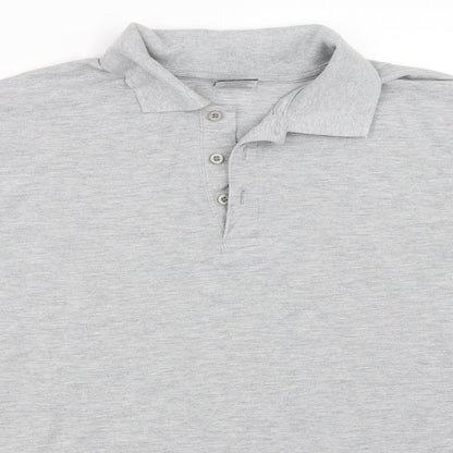 Uneek Mens Grey    Polo Size XL
