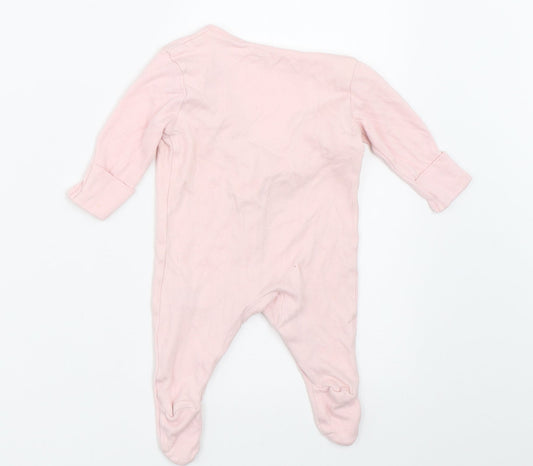 Earlydays Girls Pink   Babygrow One-Piece Size Newborn