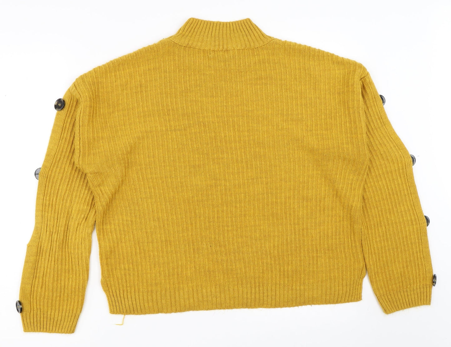 Primark Womens Yellow   Pullover Jumper Size L