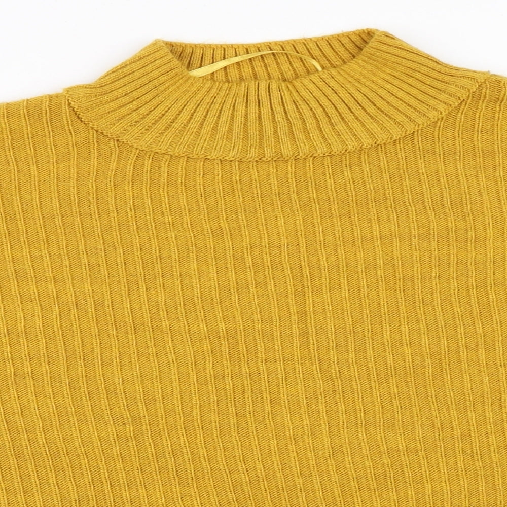 Primark Womens Yellow   Pullover Jumper Size L
