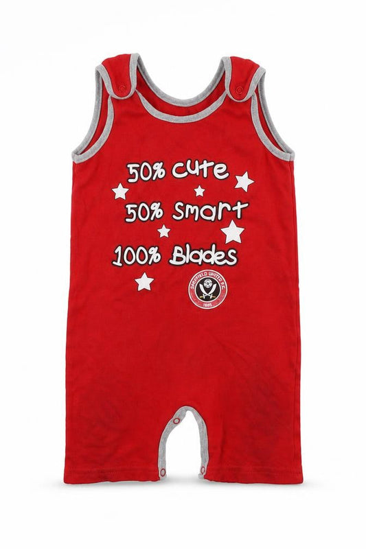 Preworn Boys Red   Babygrow One-Piece Size 12-18 Months