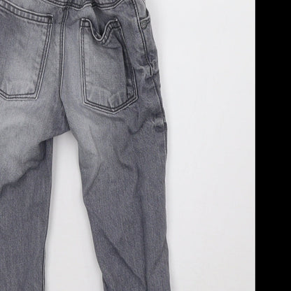 NEXT Girls Grey  Denim Skinny Jeans Size 2 Years
