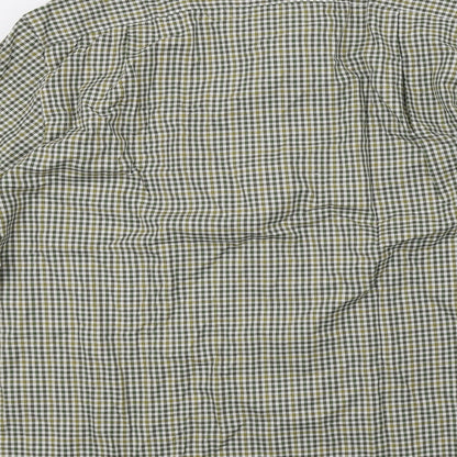 the collar company Mens Brown Check   Polo Size L