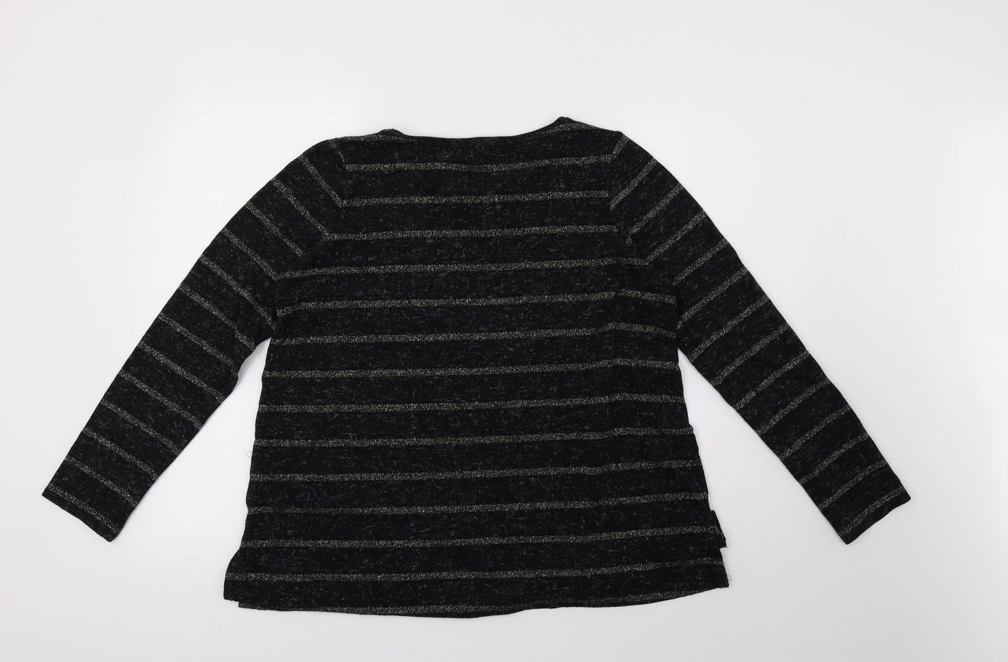 Womens UK Size 14 NEXT Black Pullover Sweatshirt