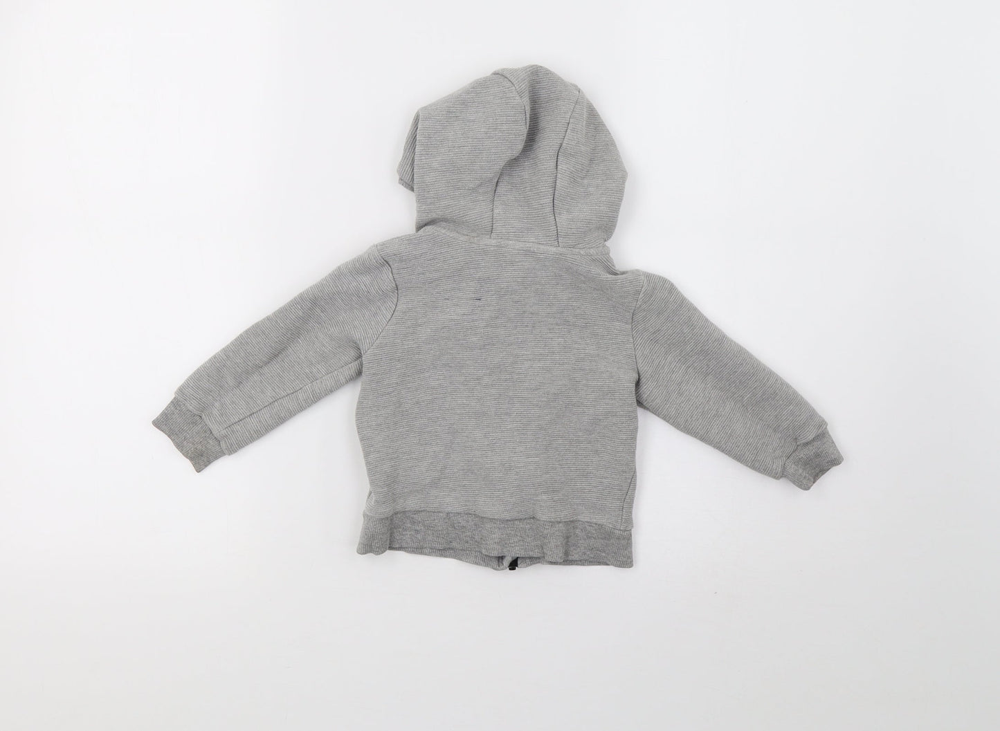 Primark Boys Grey   Basic Jacket Jacket Size 18-24 Months