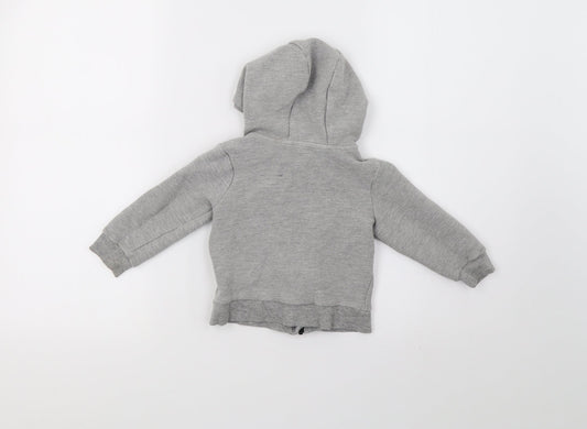 Primark Boys Grey   Basic Jacket Jacket Size 18-24 Months