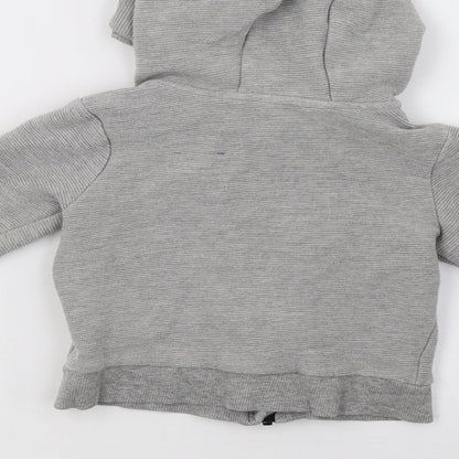 Primark Boys Grey   Basic Jacket Jacket Size 18-24 Months