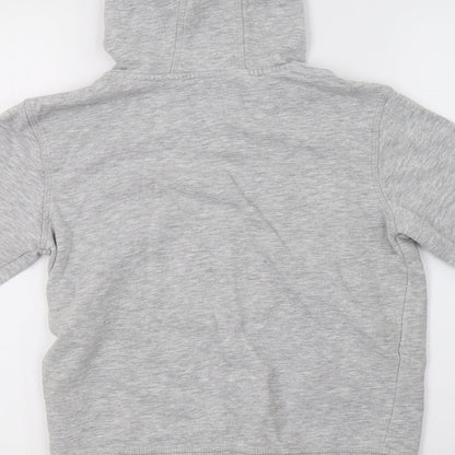 George Boys Grey   Full Zip Sweatshirt Size 9-10 Years