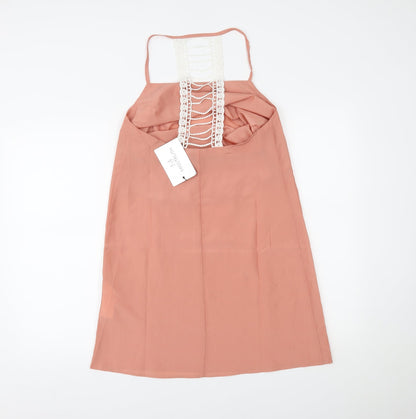 MISS TRUTH Womens Pink   Slip Dress  Size 8