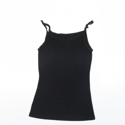 Womens UK Size 12 TU Black Basic Tank
