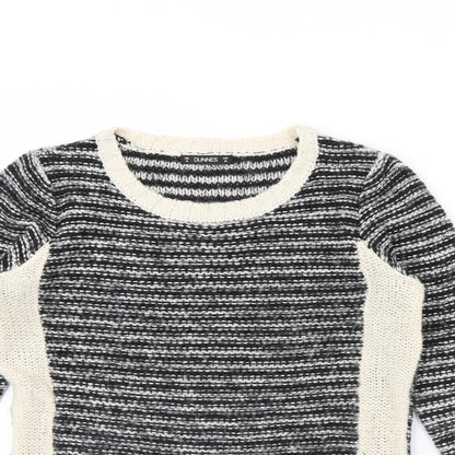 Womens UK Size 10 Dunnes Stores Black Pullover Jumper