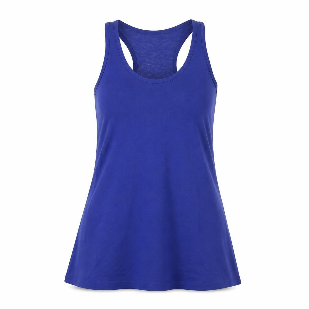 Womens UK Size XS H&M Blue Basic Tank