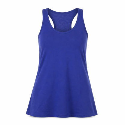 Womens UK Size XS H&M Blue Basic Tank
