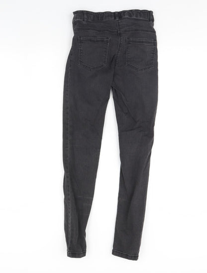 TU Girls Black  Denim Skinny Jeans Size 12 Years
