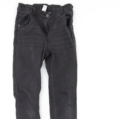 TU Girls Black  Denim Skinny Jeans Size 12 Years
