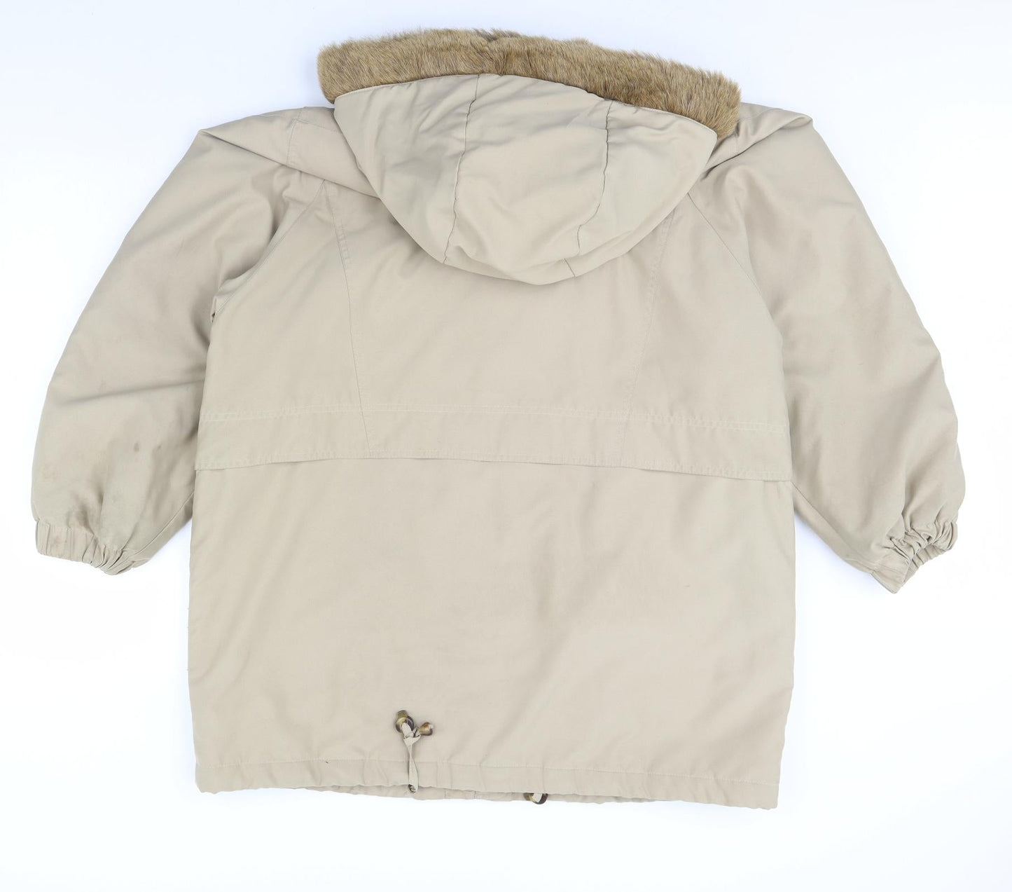 Womens UK Size 16 st Michael Beige Overcoat
