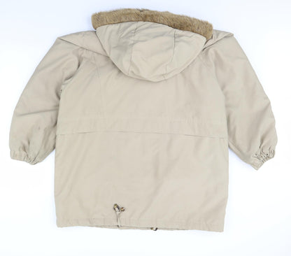 Womens UK Size 16 st Michael Beige Overcoat
