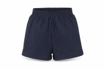 TU Boys Blue Striped  Sweat Shorts Size 6 Years
