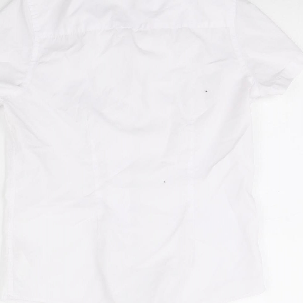 F&F Girls White   Basic Button-Up Size 10 Years