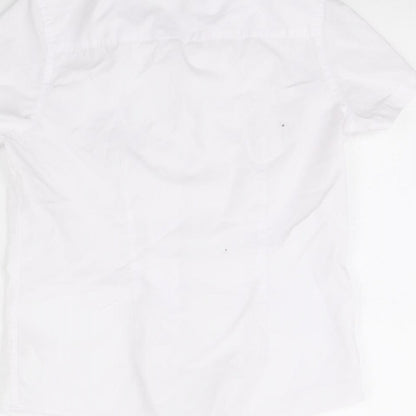 F&F Girls White   Basic Button-Up Size 10 Years