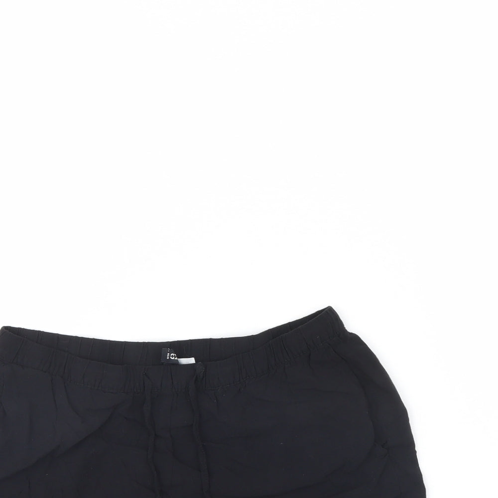 Divided Womens Black   Cut-Off Shorts Size 8