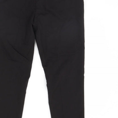 Womens UK Size 12 Dorothy Perkins Regular Fit Dress Pants Black Trousers