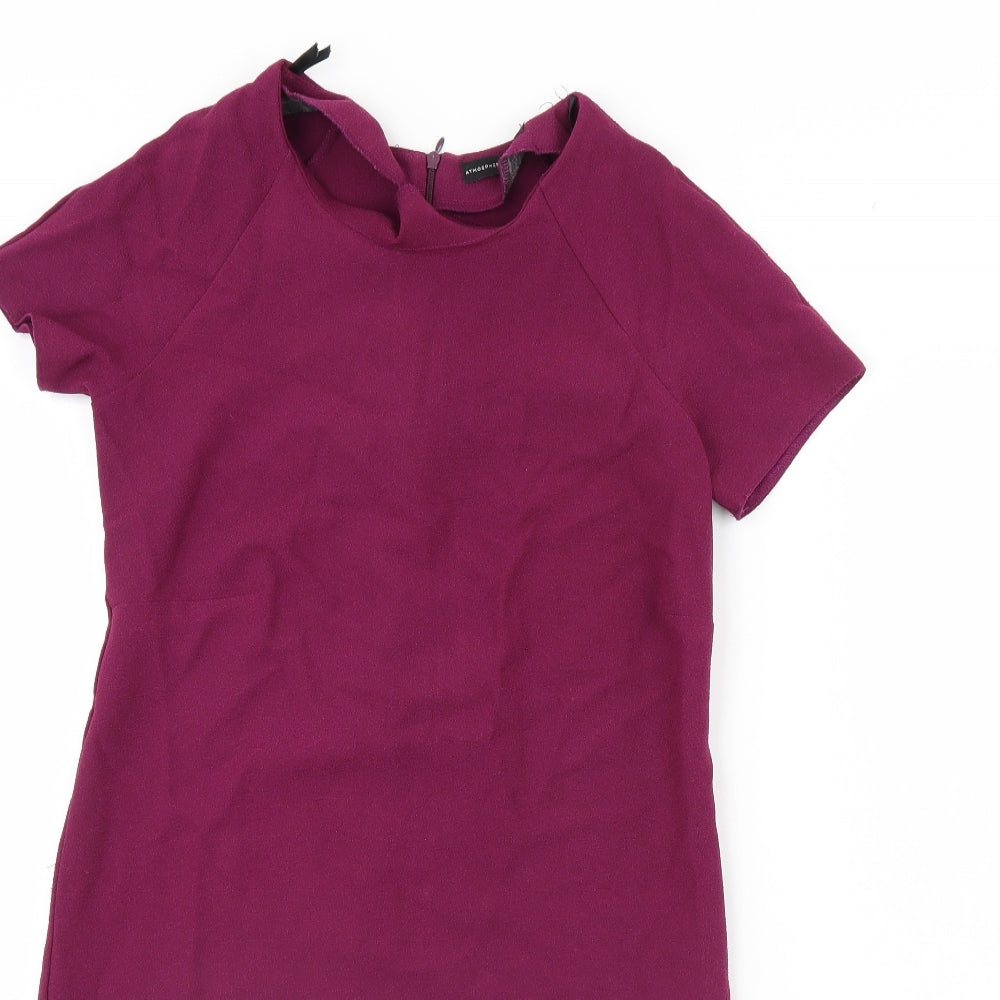 Atmosphere Womens Purple   Pencil Dress  Size 6