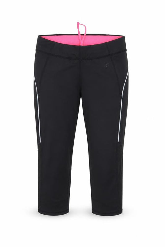 Work out Womens Black   Cropped Leggings Size S