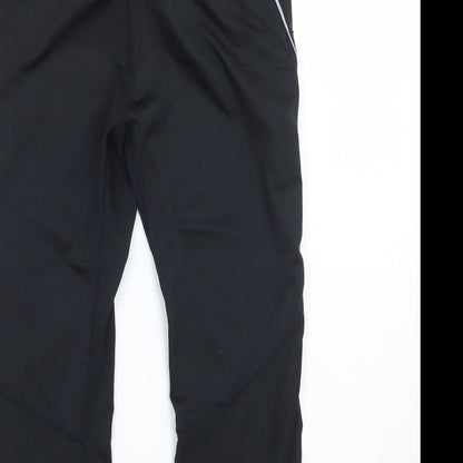 Work out Womens Black   Cropped Leggings Size S