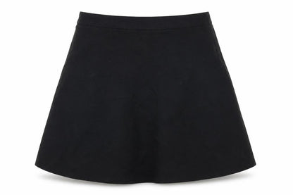 Marks & Spencer Girls Black   A-Line Skirt Size 14 Years