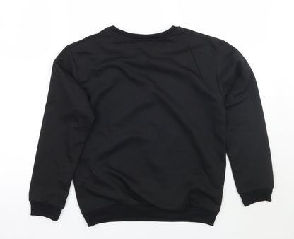SheIn Girls Black   Pullover Jumper Size 15 Years