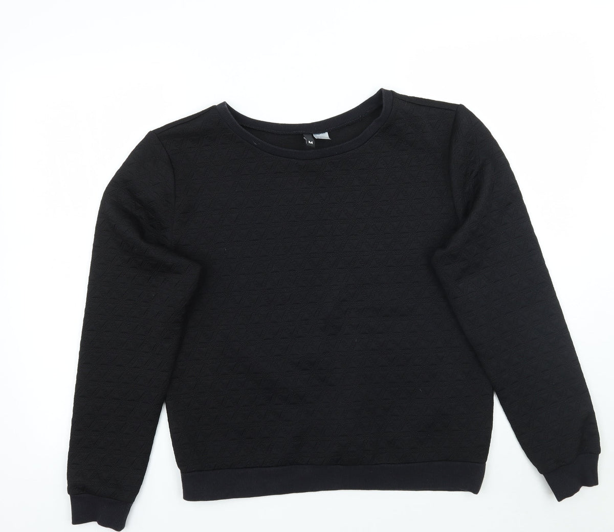 Womens UK Size M H&M Black Pullover Jumper