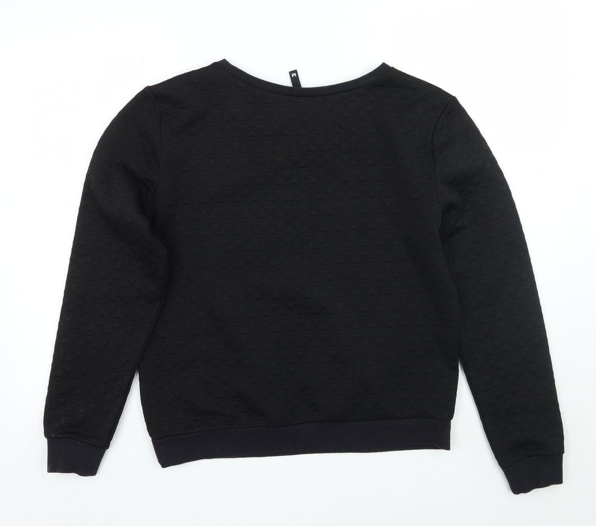 Womens UK Size M H&M Black Pullover Jumper