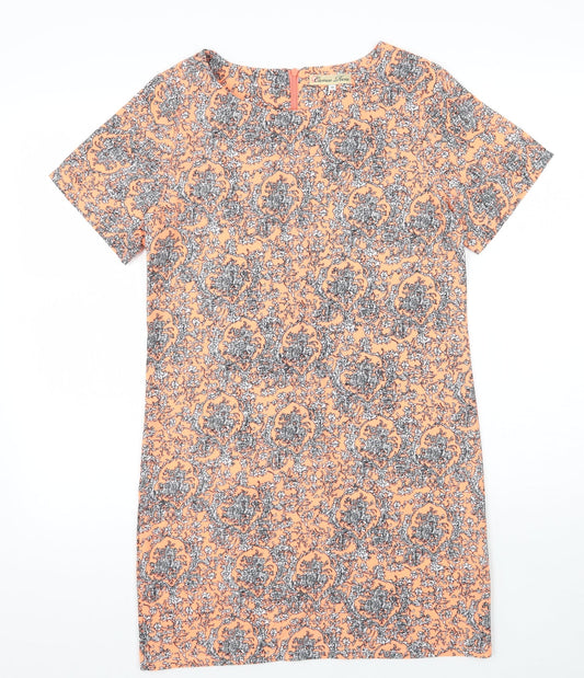 Cameo rose Womens Orange Geometric  A-Line  Size 10