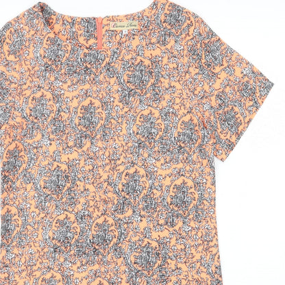 Cameo rose Womens Orange Geometric  A-Line  Size 10