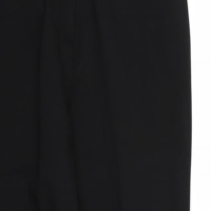 Soon Womens Black   Chino Trousers Size 12 L23 in