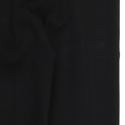 Soon Womens Black   Chino Trousers Size 12 L23 in