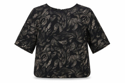 Womens UK Size XS Saint Tropez Multicoloured Basic Blouse