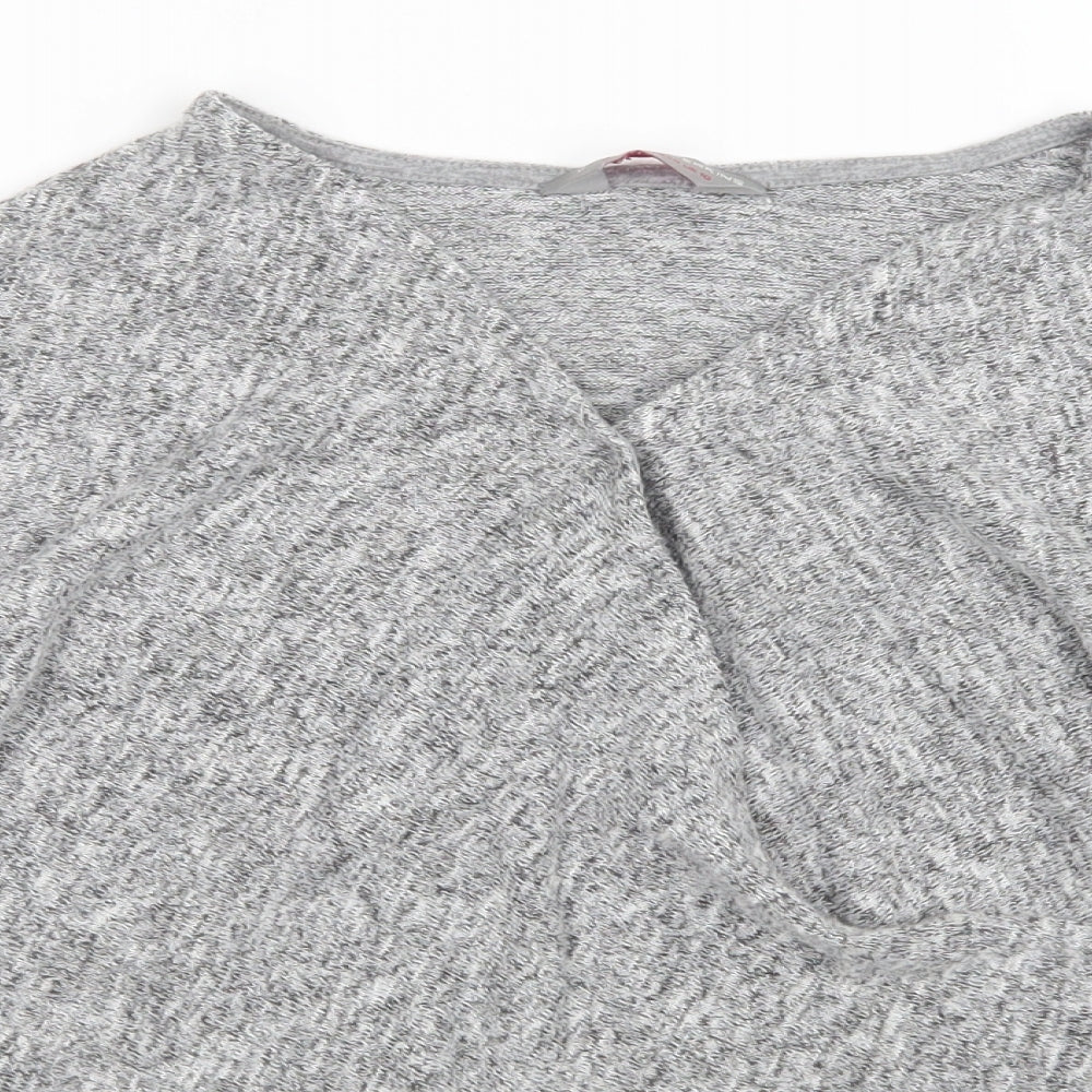 Womens UK Size 10 Dorothy Perkins Grey Pullover Jumper