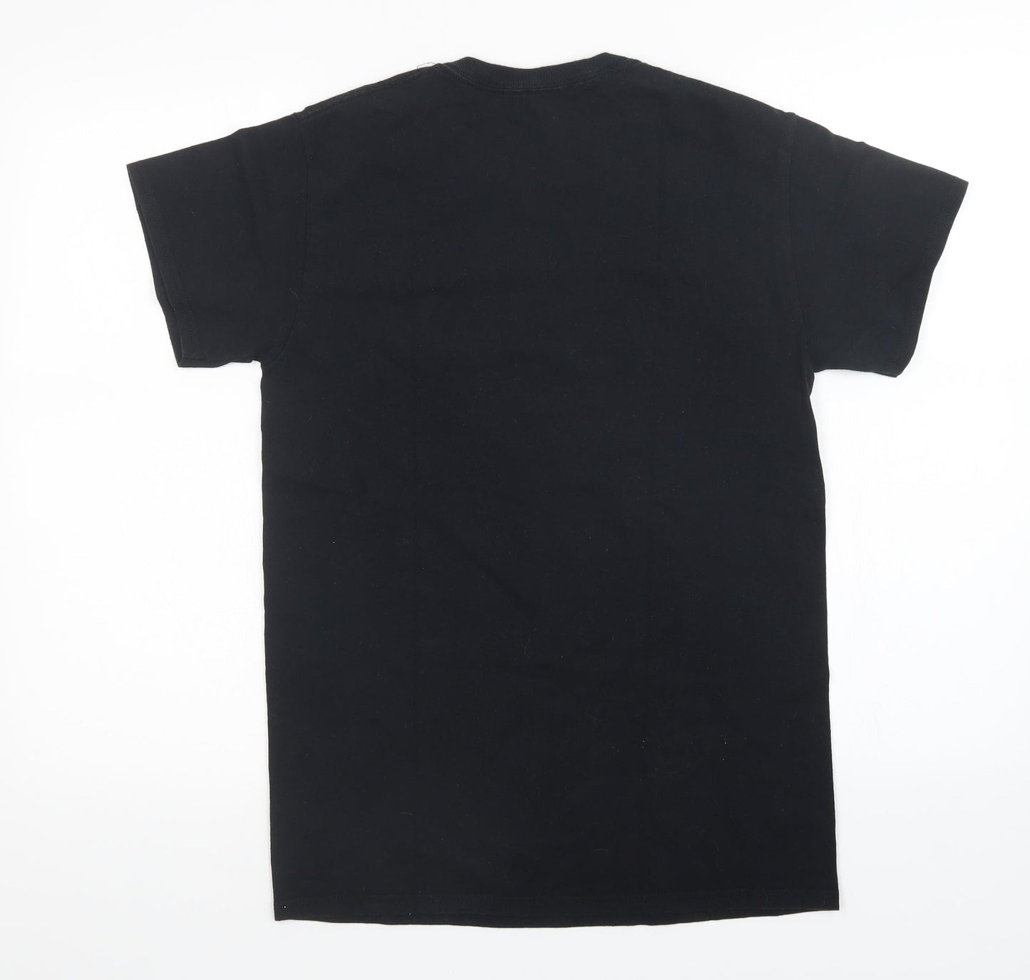 Womens UK Size S Topshop Black Basic T-Shirt
