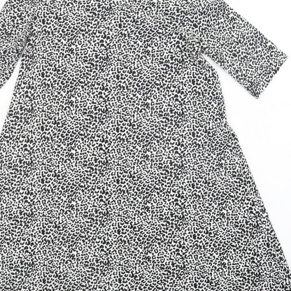 Papaya Womens Multicoloured Animal Print  A-Line  Size 8