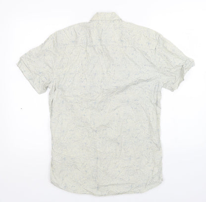 Womens UK Size M Selected Homme Multicoloured Basic Button-Up
