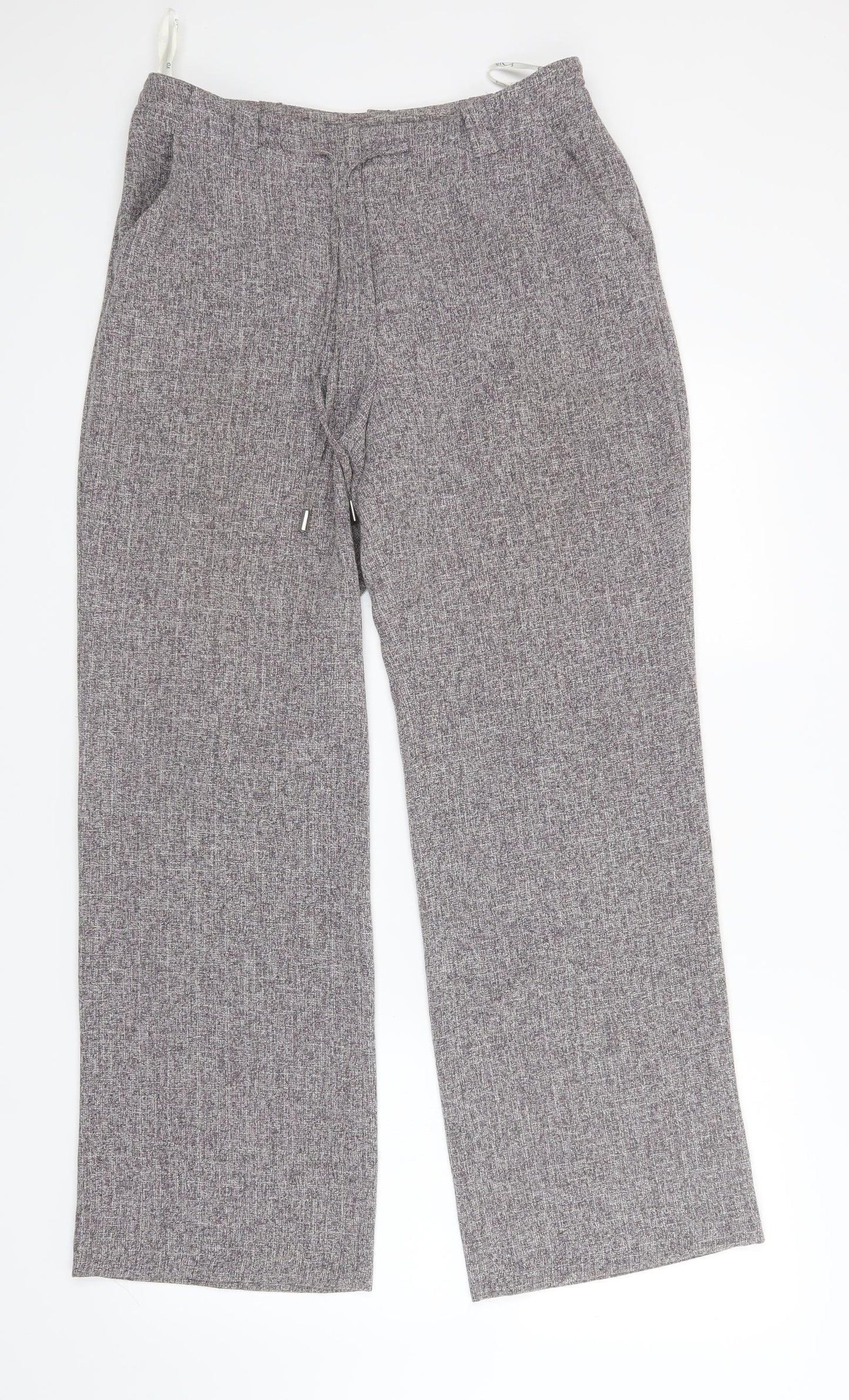 Womens UK Size 32 in BHS Regular Fit  Purple Trousers